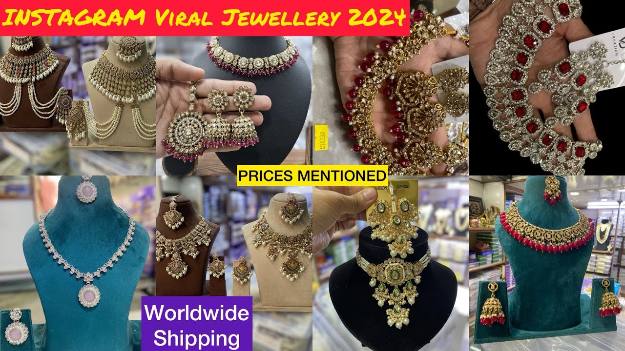 Exclusive Trending Kundan Necklace Collection Wholesale Rates | Designer Necklace With Prices
