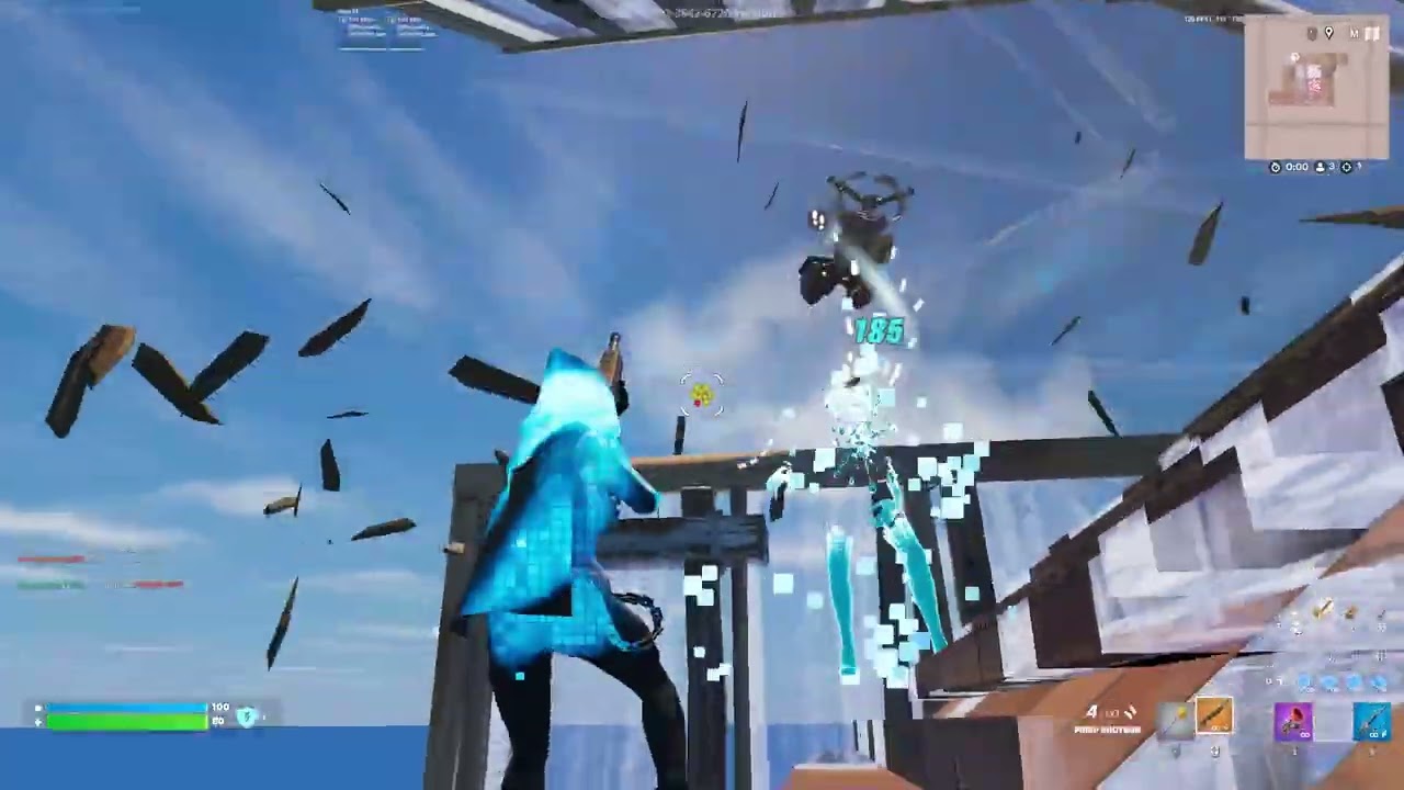 WENT WEST (Fortnite Montage) + Best Keyboard Settings For AIMBOT/Piece Control🧩