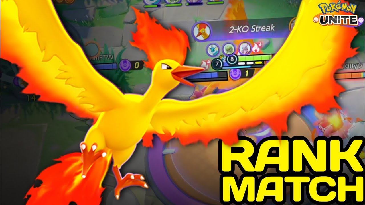 New All Rounder Moltres 🔥 got instant Emergency nerf | Pokemon Unite - NINZA PLAYS