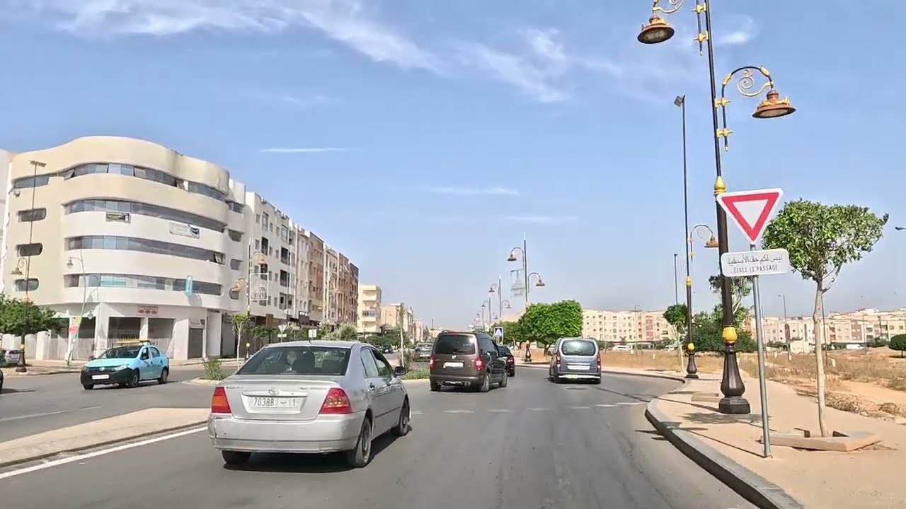 شارع بئر أنزران شارع فريد الأنصاري مكناس