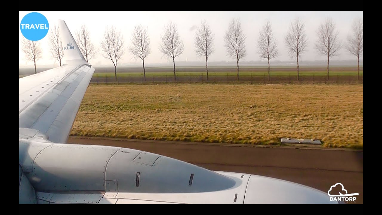 STUNNING ROAR! KLM 737-800 Polderbaan Takeoff from Amsterdam!