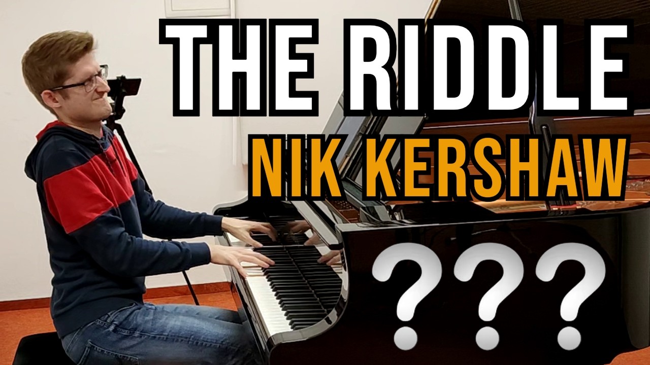 The Riddle - Piano Cover (Original by Nik Kershaw) - Tuesday Tune #124 - by PIJANO