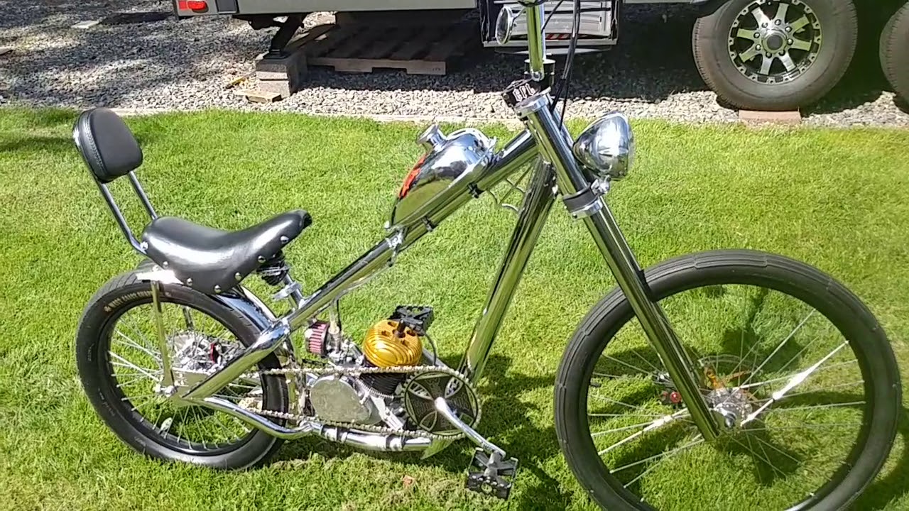Motorized West Coast Chopper Bicycle