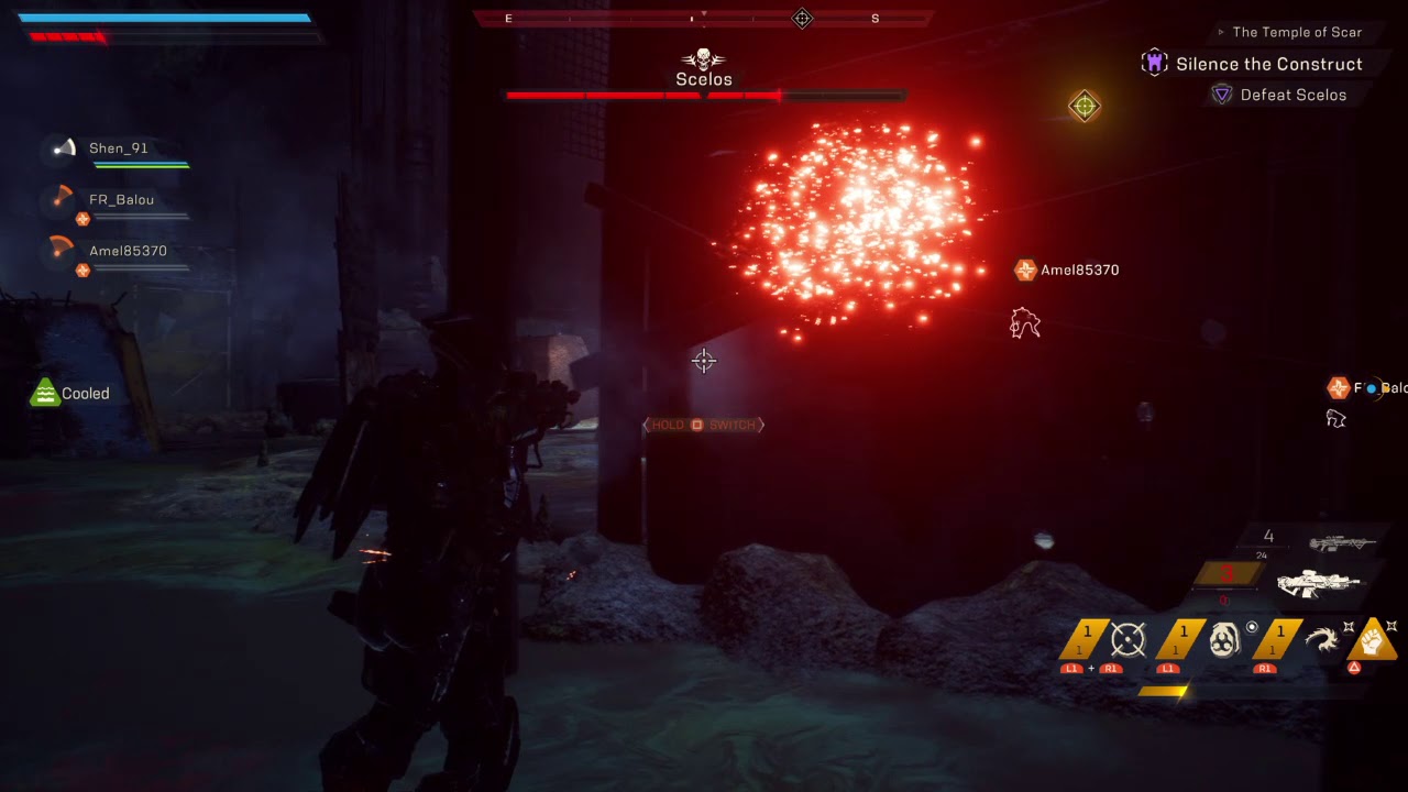 Anthem&trade; Scelos Boss Fight (Grandmaster)