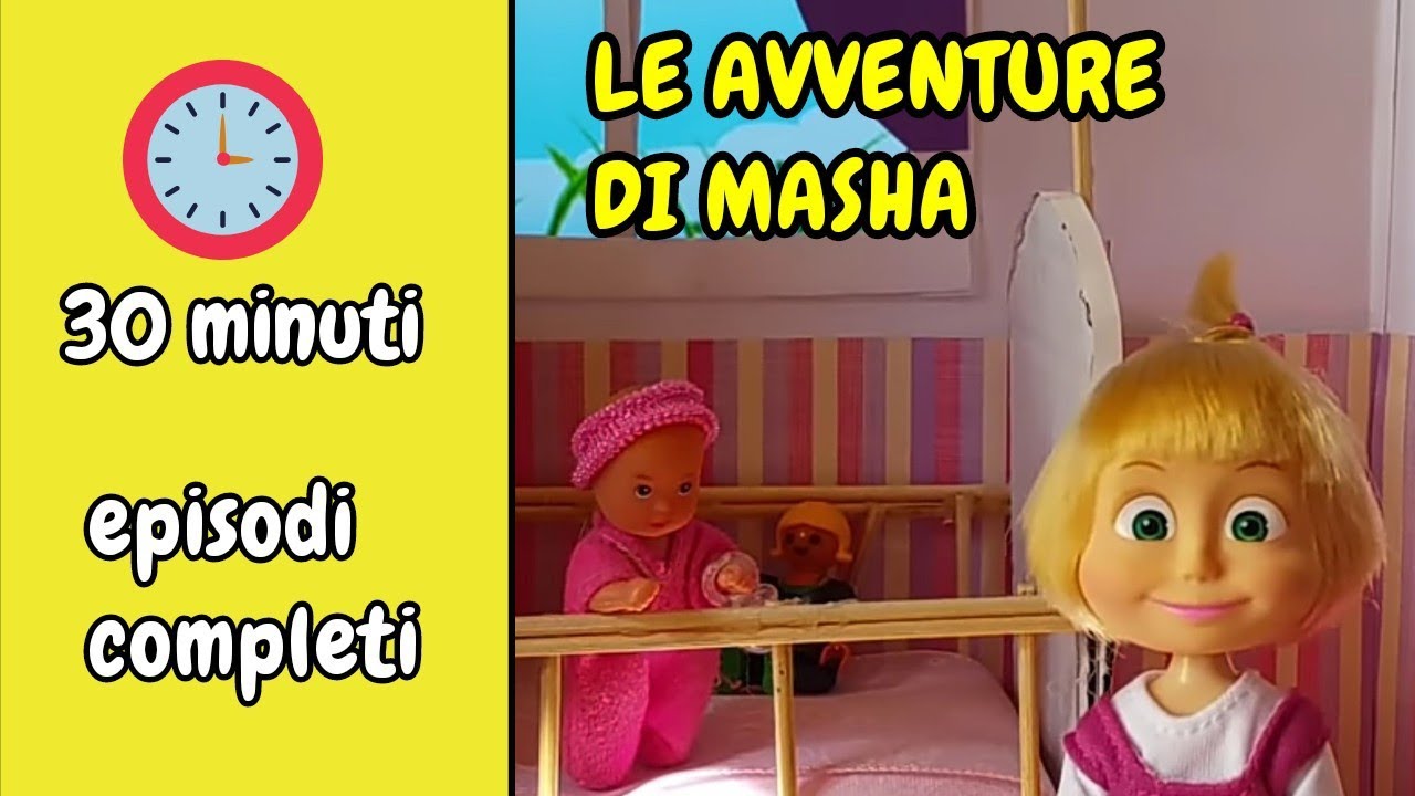 COMPILATION 30 minuti/Le avventure di Masha/parte 1