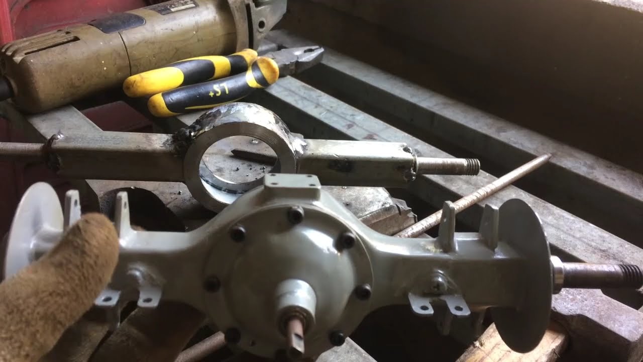 cầu xe tải RC tự chế full kim loại ( part 1 vỏ cầu)