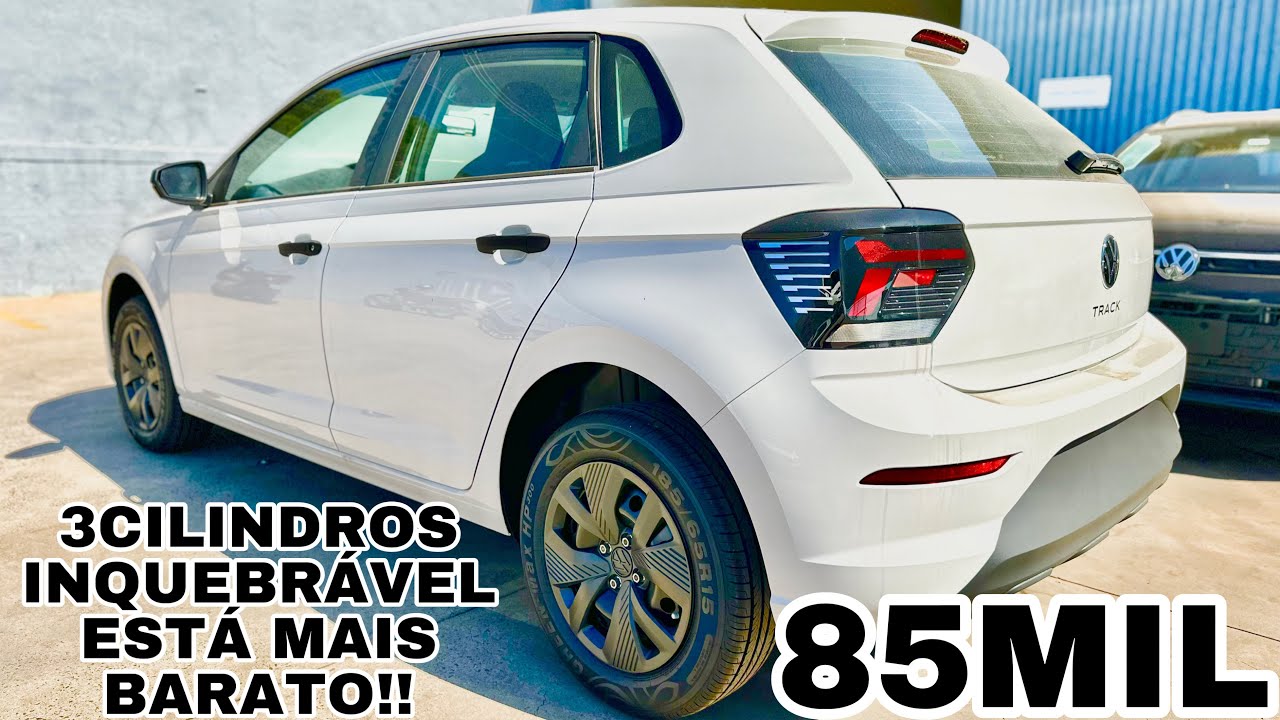 VW POLO TRACK 2026 EM DETALHES | MELHOR HATCH ATÉ 100MIL!!