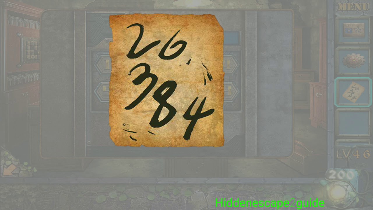 Room Escape 50 rooms VI Level 46 Walkthrough