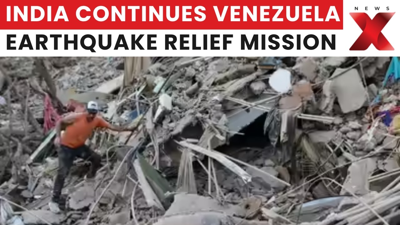 Operation Amistad: Indian Army Continues Earthquake Relief Mission In Venezuela | NewsX