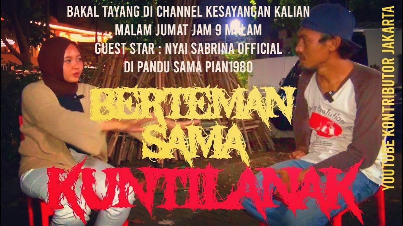 KISAH GADIS CANTIK BERTEMAN DENGAN KUNTILANAK HOROR