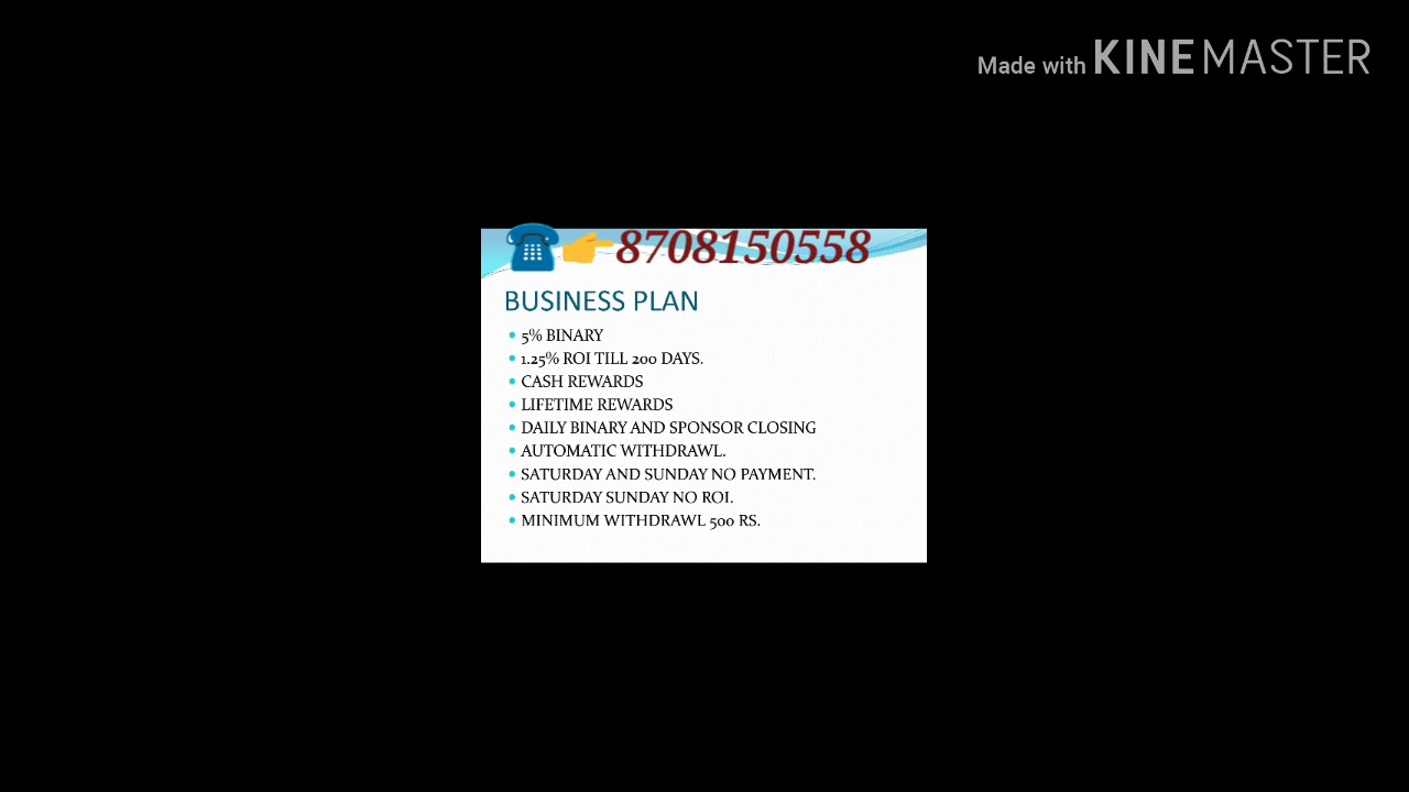 60% Direct referral income. Bgroups new daily ROI+Binary plan 2019