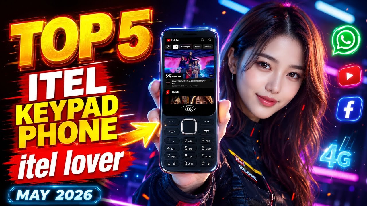 Top 5 Best Itel Keypad Phone 2026⚡⚡MaY 2026📱☠️🔥