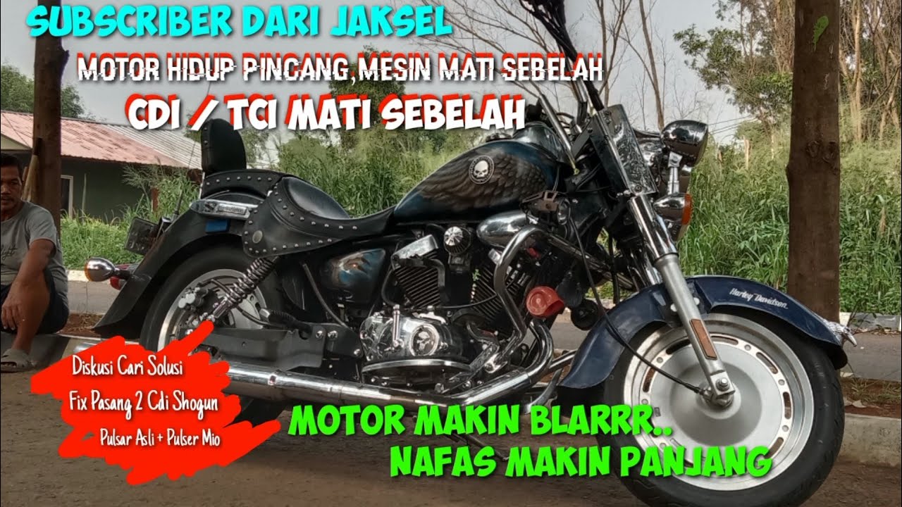 Rubah Pengapian Kaizar Ruby Pakai CDI Shogun,Punya Subscriber Dari Jakarta Selatan.
