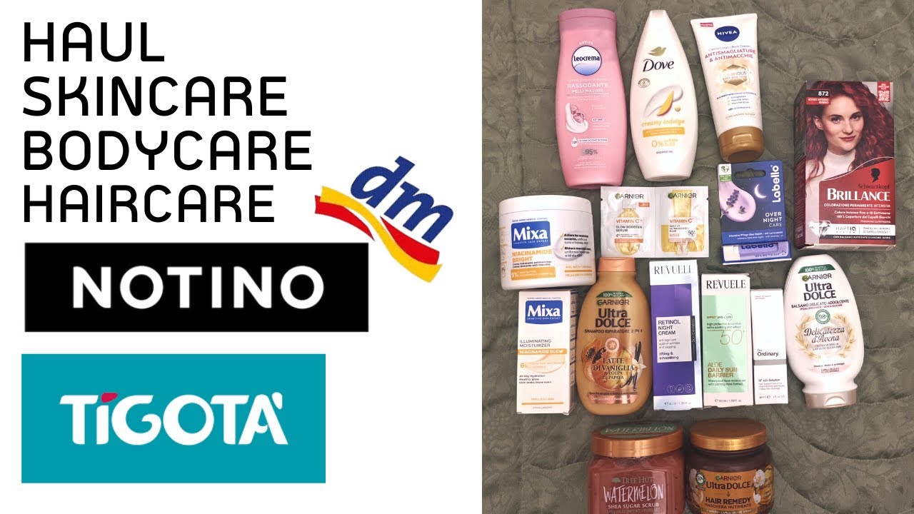 Haul NOTINO | DM | TIGOTA' | Skincare | Bodycare | Haircare | Bellezza & Cura del corpo