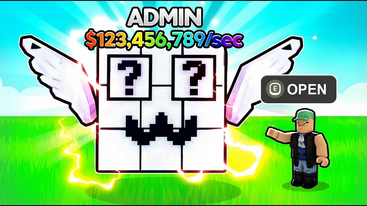 Opening GOD Tier Lucky Blocks In Roblox Break a Lucky Block