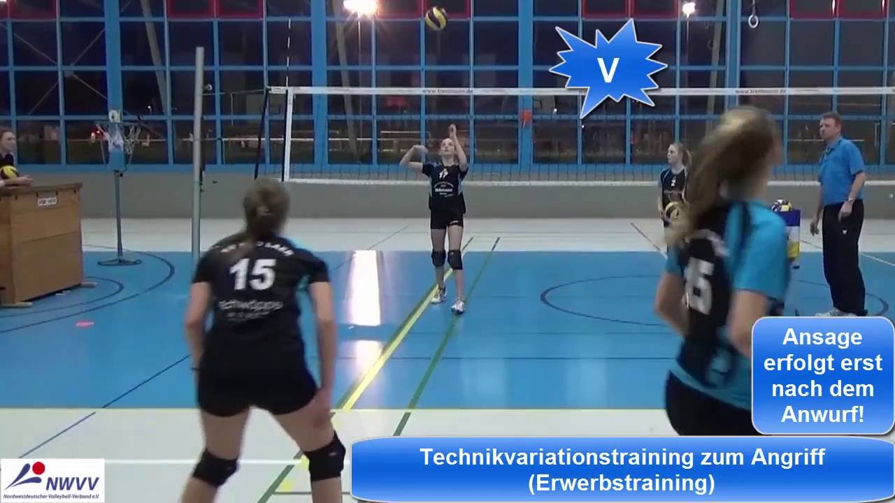 Technikvariationstraining zum Angriff