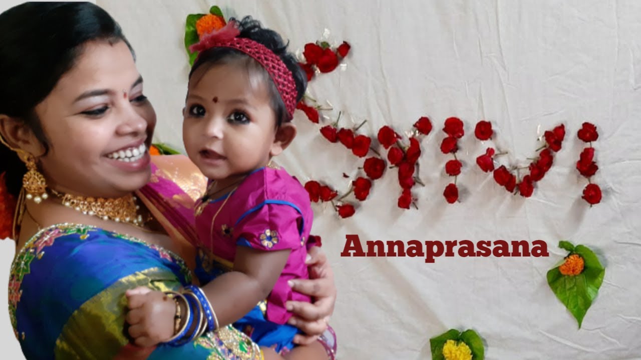 SRIVI Annaprasana song || Glimpse of Srivi Annaprasana || Rice ceremony ||