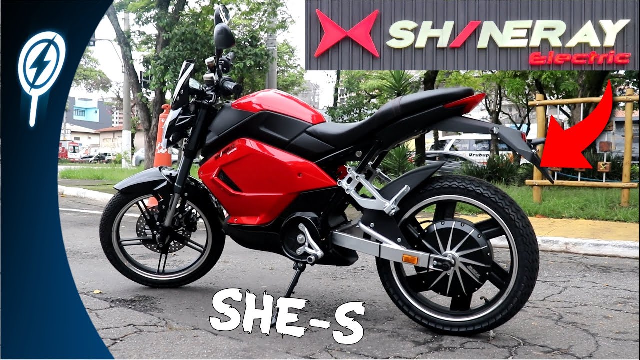 ANDAMOS NA SHINERAY SHE-S | MELHOR MOTO ELÉTRICA ?