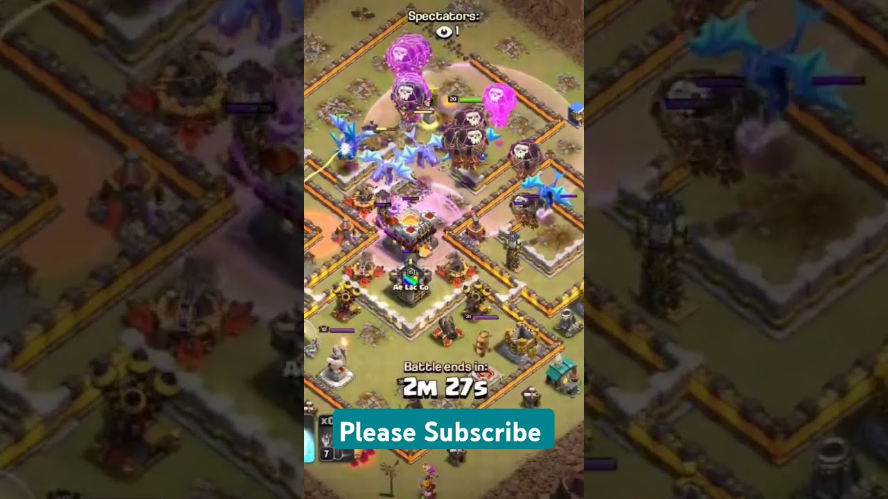 Th 11 Electro Dragon War Attack 