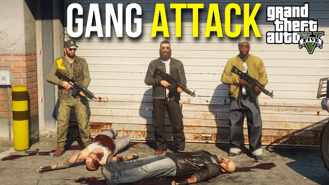 ASHRAF BHAI AND TREVOR ATTACKED BIKER GANG! | GTA 5  MODS GAMEPLAY