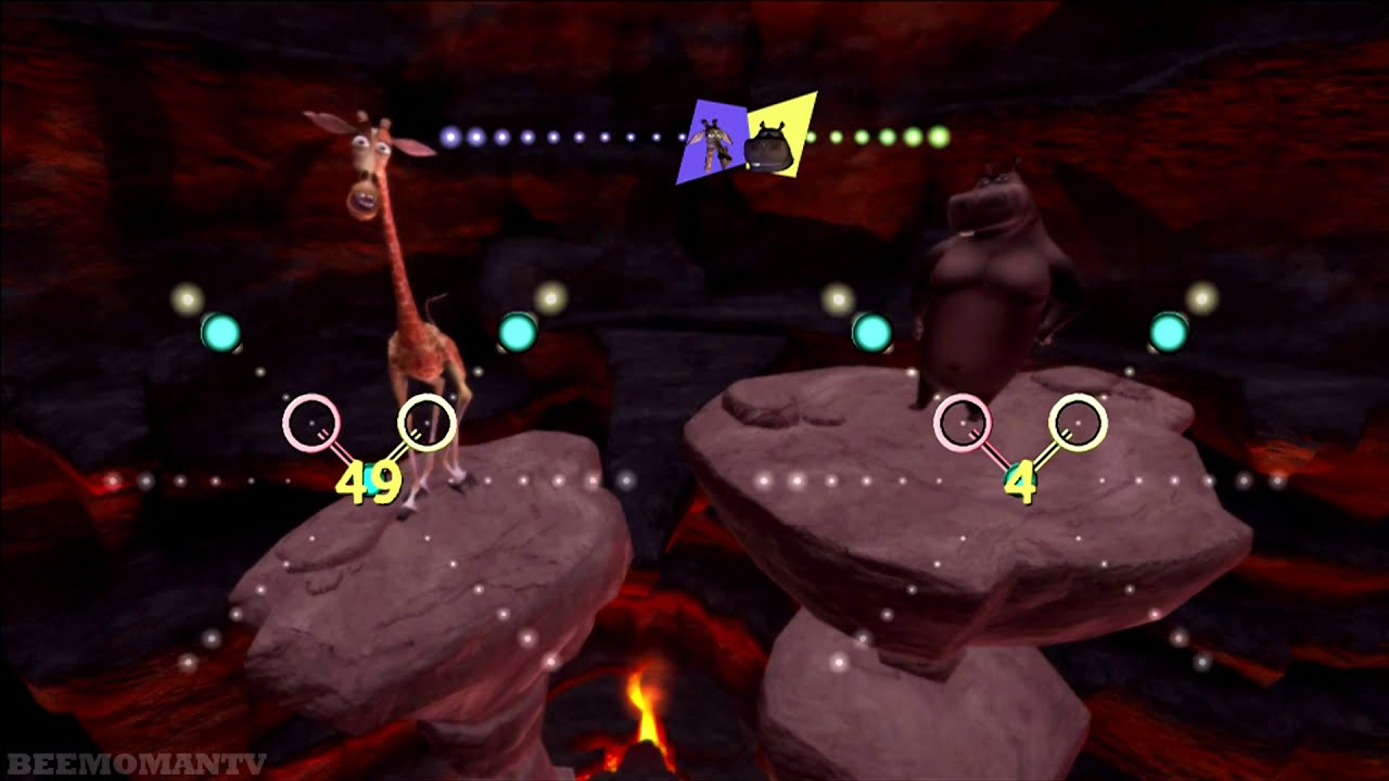 Madagascar: Escape 2 Africa Walkthrough Part 13 - Volcano Rave