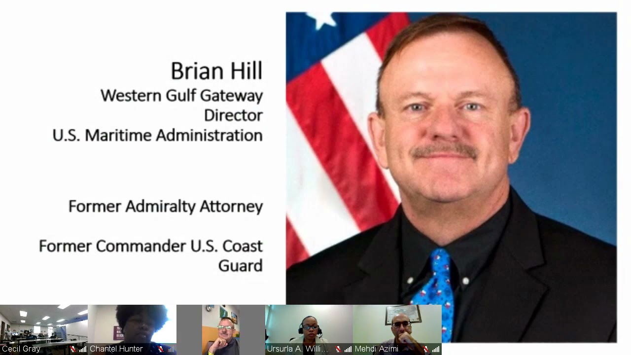 Mr Brian Hill Maritime Administration