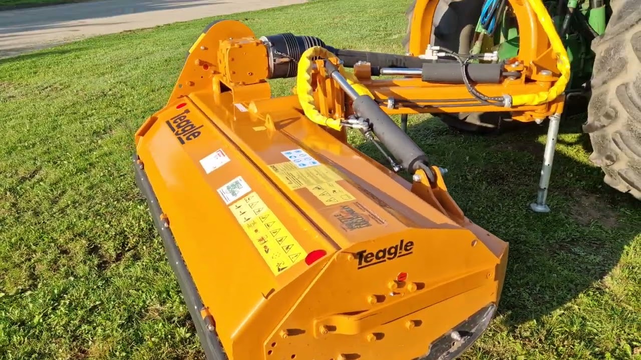 2020 Teagle Berti TAP200 side arm flail mower 22048