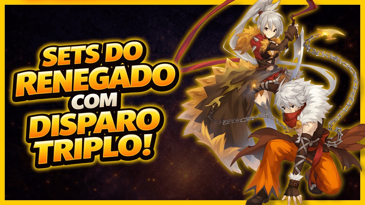 TESTEI ALGUNS SETS DO RENEGADO DISPARO TRIPLO!!