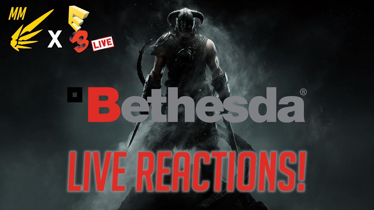 MisterMercy x E3 2017! - Bethesda Conference Live Reactions!