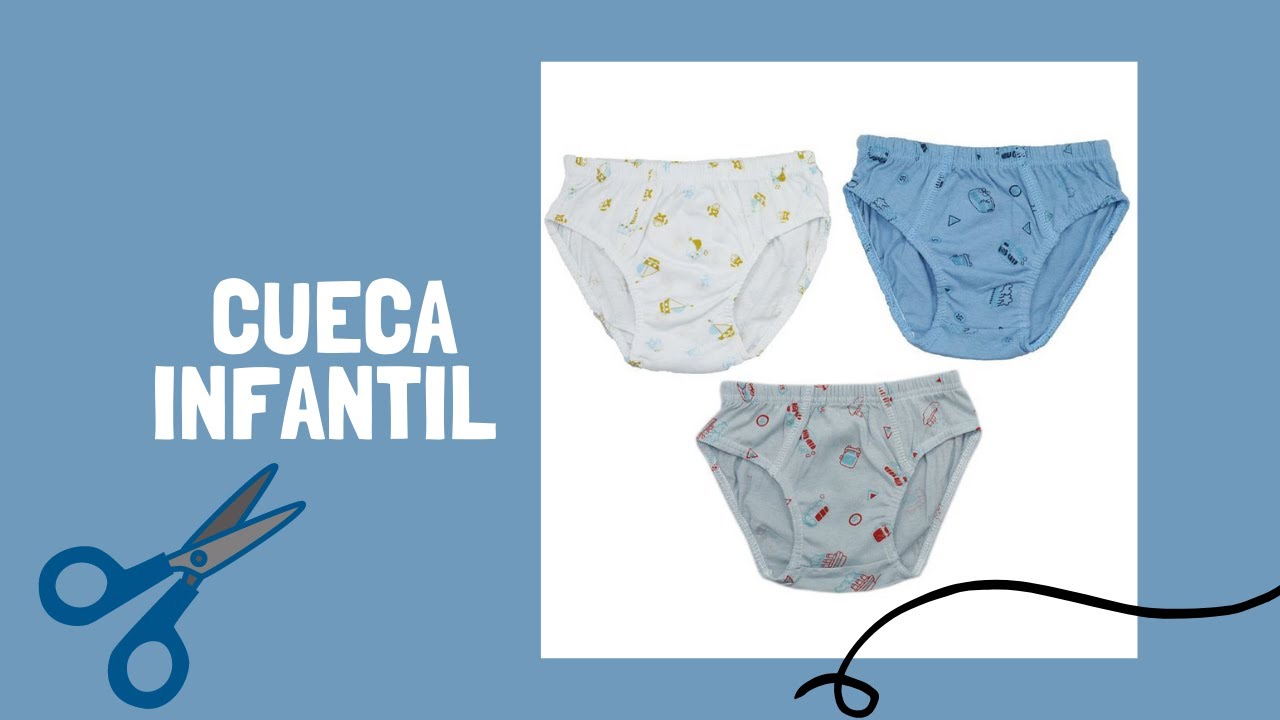 Cueca Infantil - Passo a Passo
