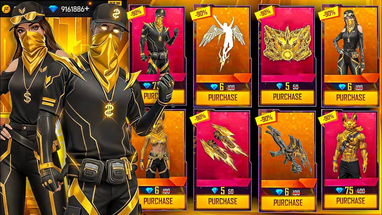 Покупка более 21 000 алмазов, набора Evo HipHop, обликов оружия Max Evo и предмета события Soul L...