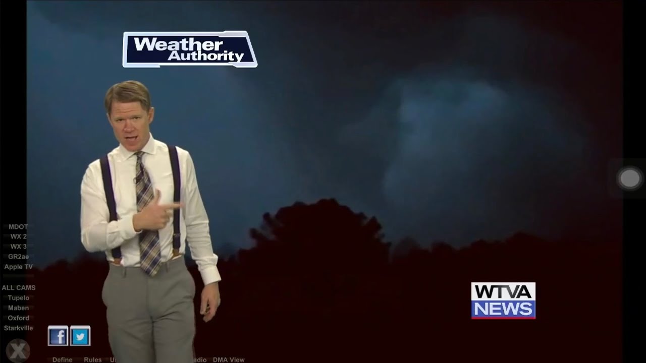 WTVA Tornado Coverage - North Choctaw EF1 - 11/29/2022