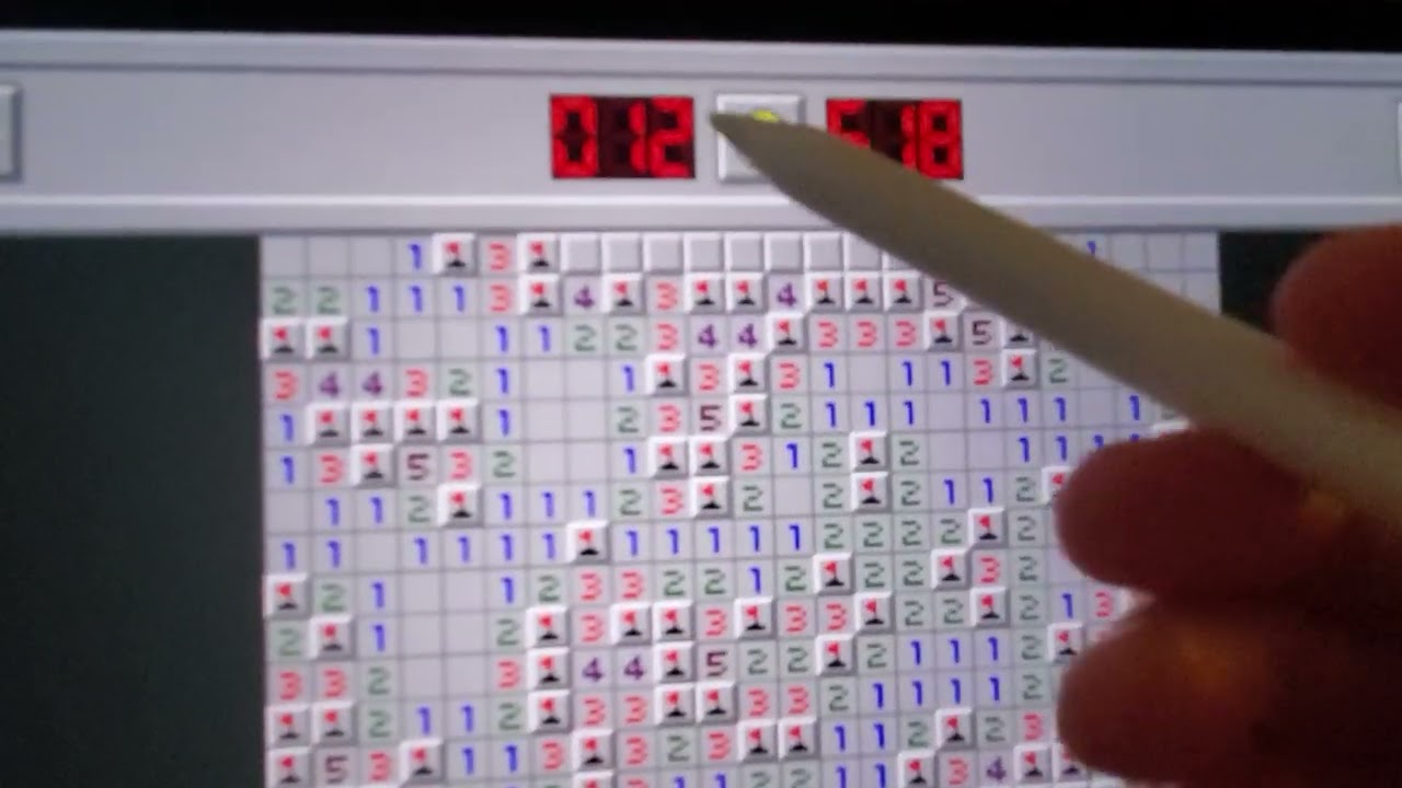 Solving a giant minesweeper part 2 asmr