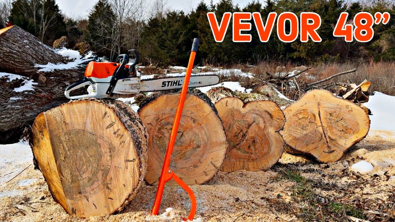 Vevor Cant Hook Demo. Frozen Maple