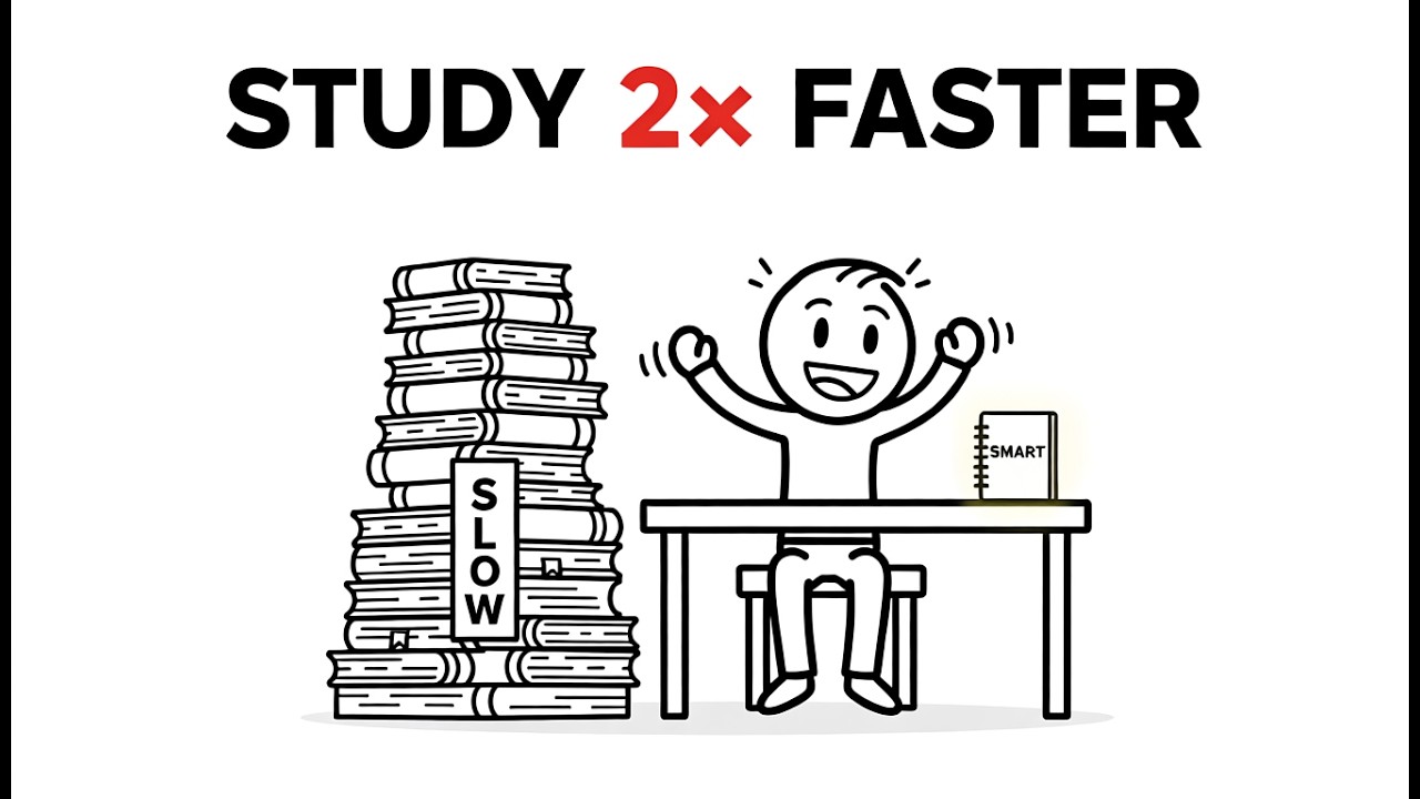 How to STUDY So FAST It Feels Like CHEATING (Top Student Hacks)