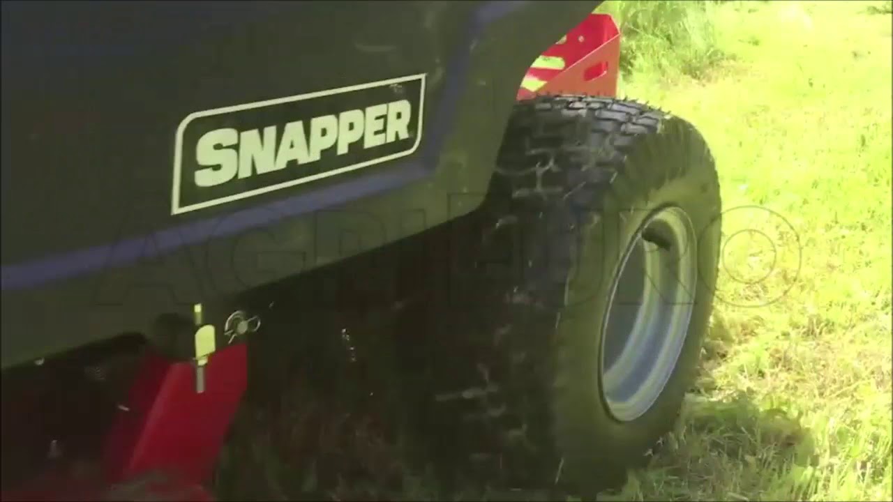 Coupe avec la super tondeuse Snapper ZTX110 ultra-puissante