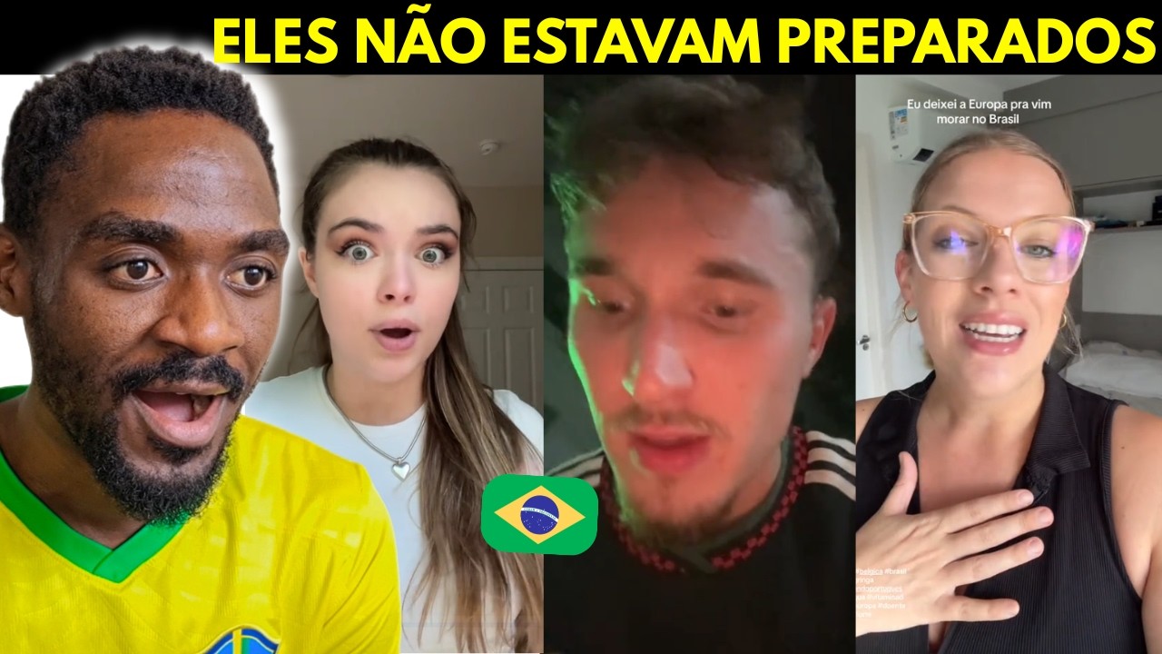 O que esses gringos viram no Brasil deixou todos em choque
