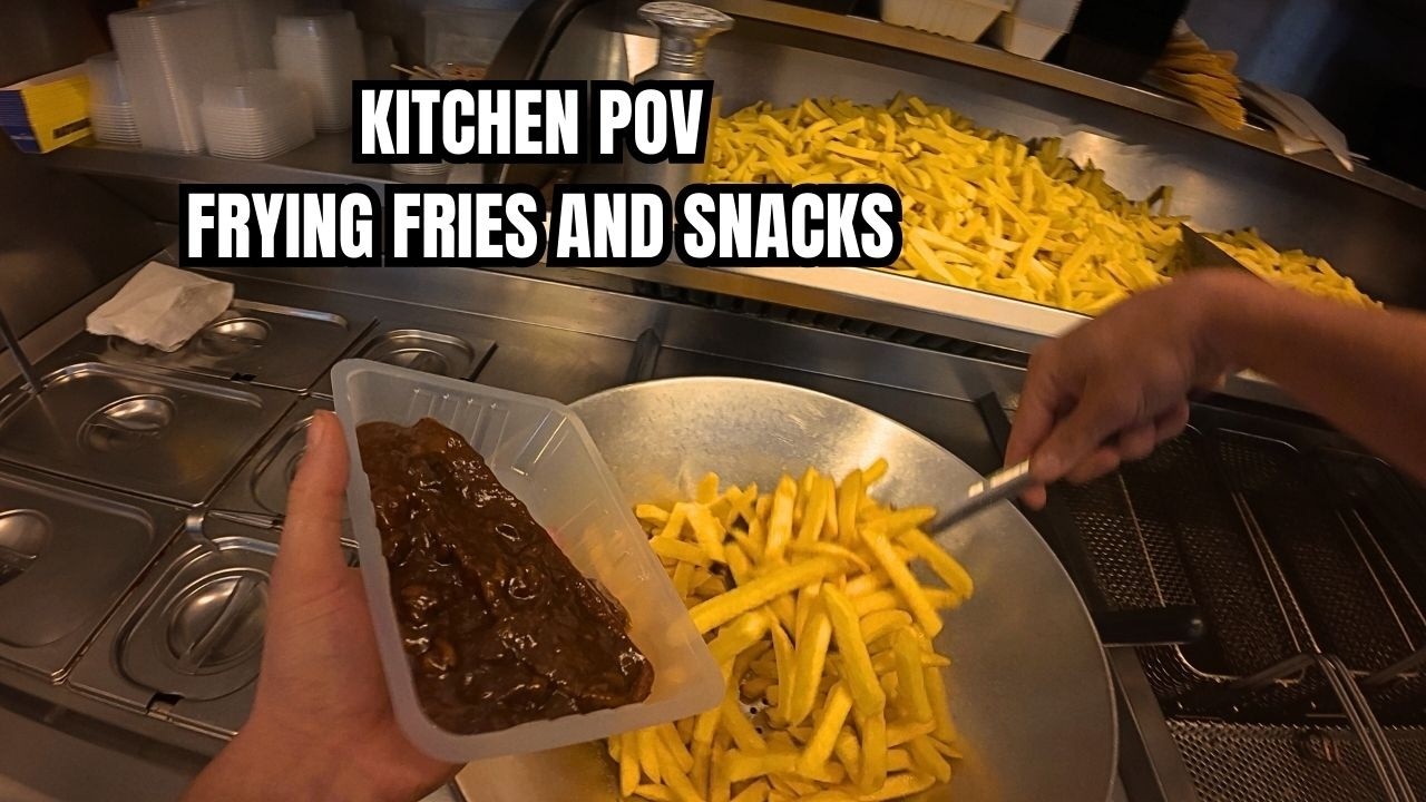 POV: Frying Snacks and Fries | Starting The Day In A Dutch Snackbar