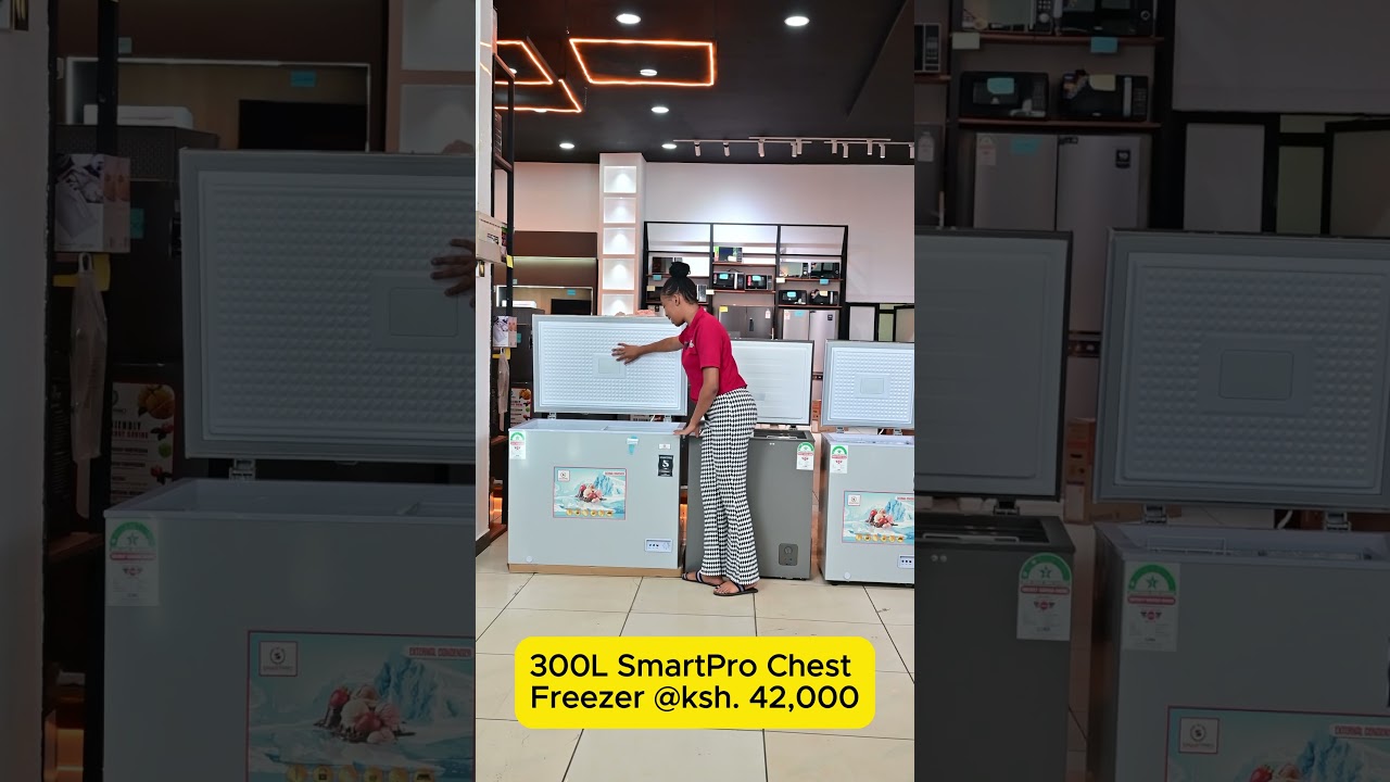 Smart pro chest freezers at an affordable price#atenzahomeappliances #youtubeshorts #chestfreezer