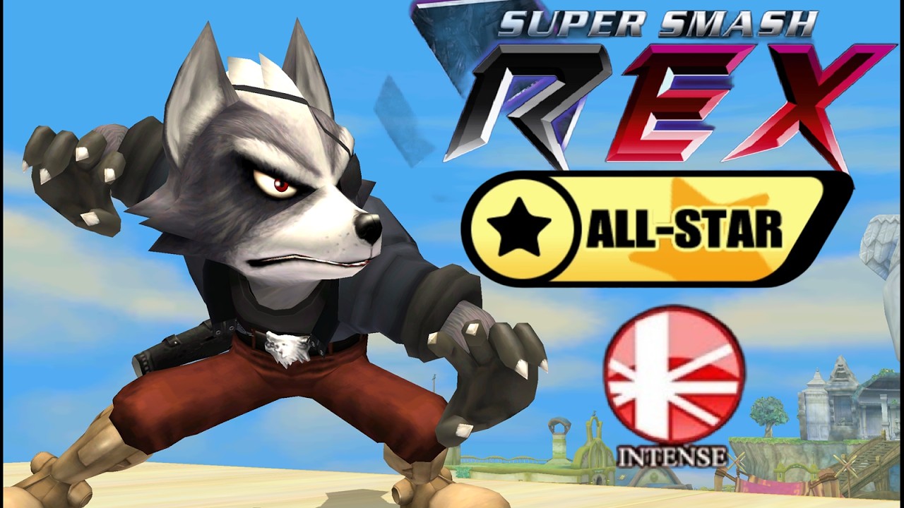 Super Smash REX Gameplay - All Star Mode with Wolf (Intense)