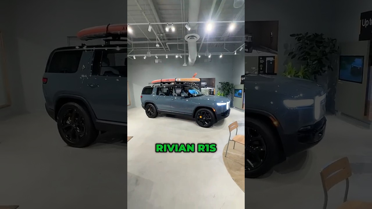 Rivian R1S - электрический SUV #rivian #электромобиль #внедорожник