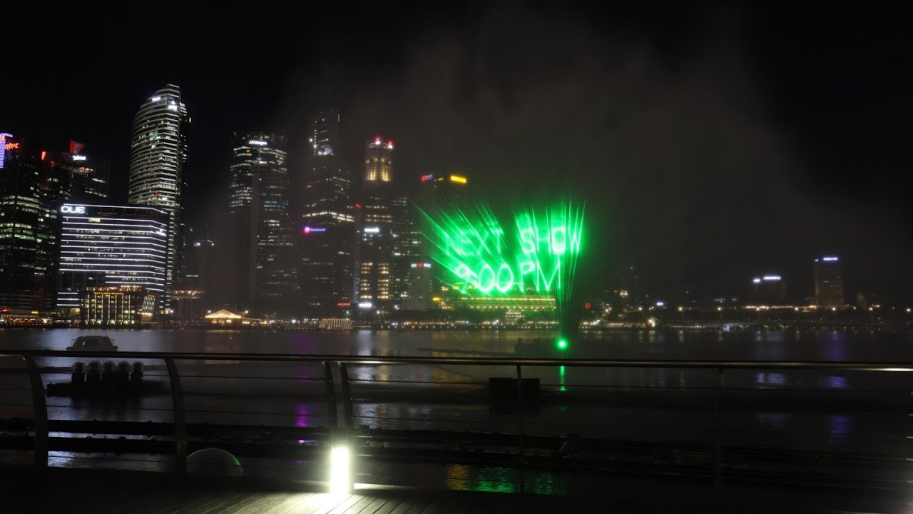 2023/05/03【噴水ショー⛲️】ノーカット垂れ流し[シンガポール🇸🇬]