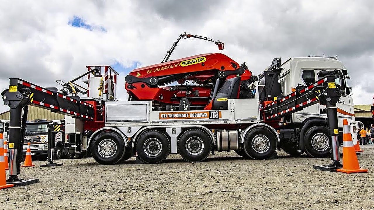 The Most Incredible High Performance Truck Crane With Strong Lifting Capabilities