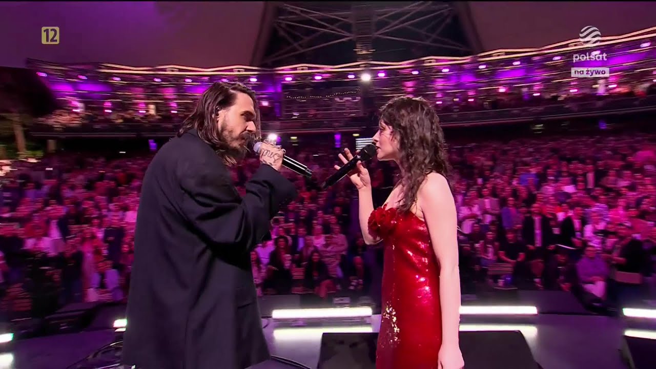Kasia Sienkiewicz i Miuosh - Trudno tak l Polsat Hit Festiwal