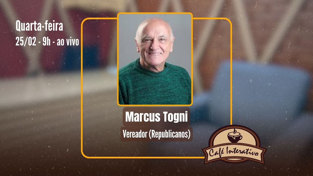 Café Interativo com Marcus Togni - 25/02/2026