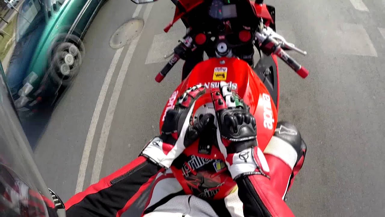 Aprilia RS 125 - Turbokit Exhaust - Acceleration - GoPro 3+ Silver [Full HD]