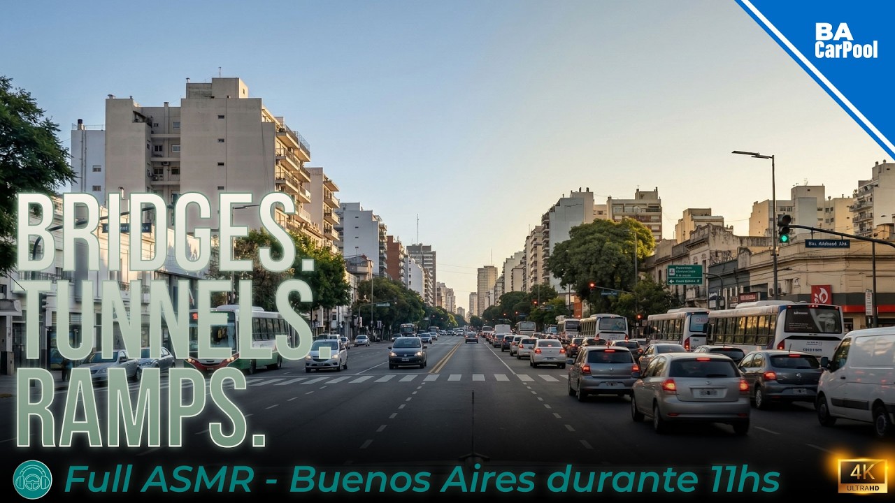 A Long Day in a Short Life | 11hs por todo Buenos Aires en 4k