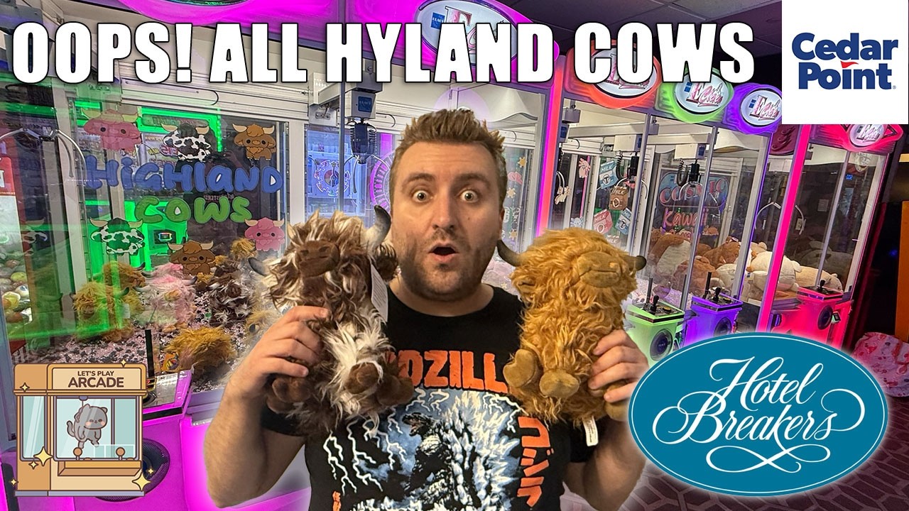 The Claw Machines at Hotel Breakers Were Broken Except for the Hyland Cows