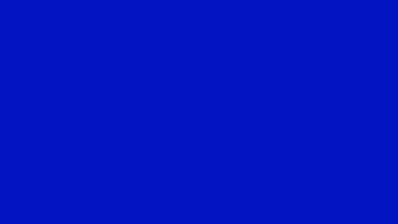 Blue led lights solid screen for 10-hours in 4k UHD RGB FHD 🟦🔵💙