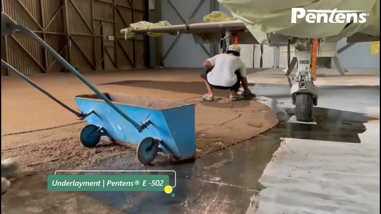 System Cat Lantai Epoxy Heavy Duty untuk Hanggar Pesawat Tempur !